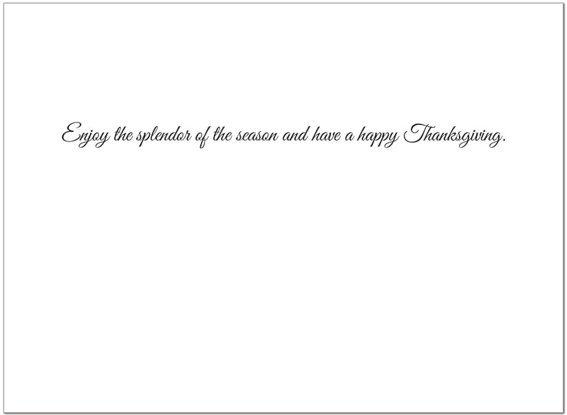 Autumn Brook Thanksgiving Card H1477U-AA