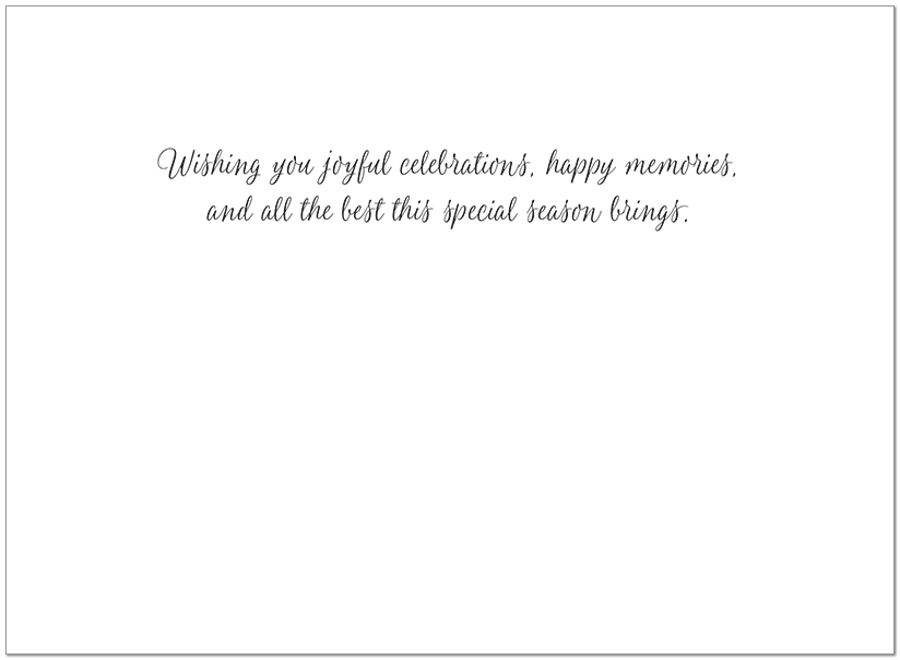 Holiday Cheer Greeting Card H1744S-AAA
