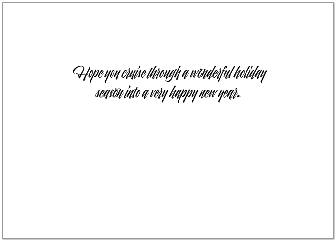 Key Chain Holiday Card H2421D-AA