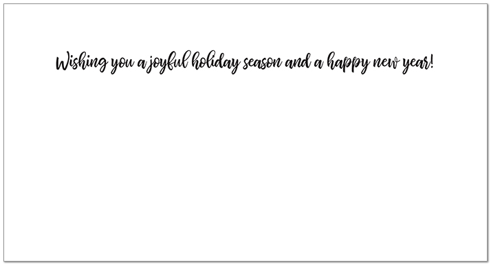Joyful Wishes Pocket Calendar C2590T-A
