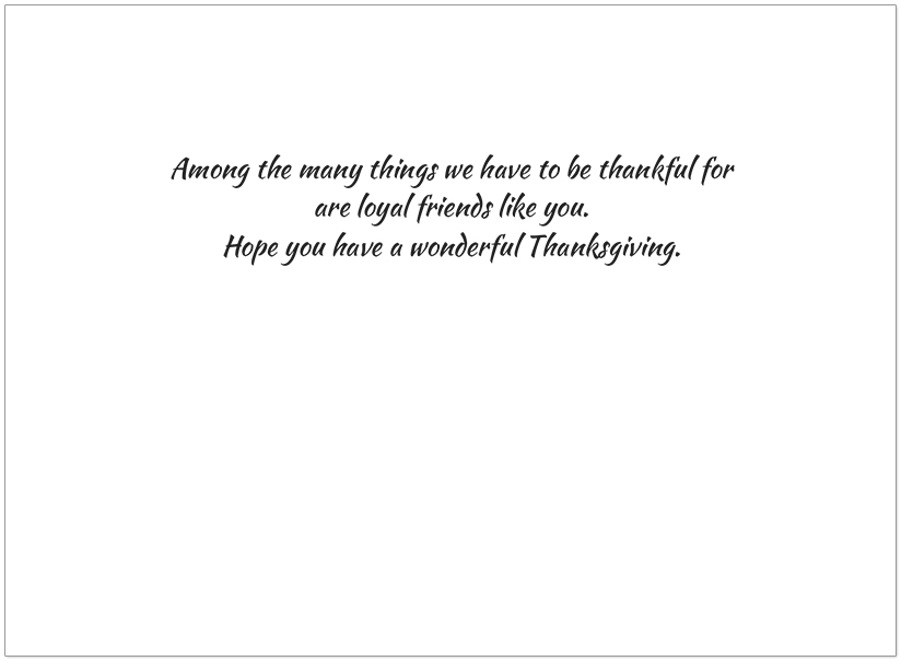 Time for Giving Thanks H2973U-AA