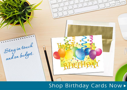 birthday postcards for businesses