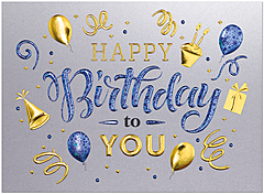 Flashy Birthday A3400S-4W