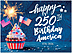 Celebrate 250th Birthday D3434U-Y