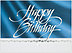 Executive Birthday Greeting Card 502S-W