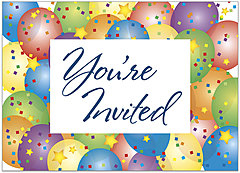 You're Invited Greeting Card 755D-Y