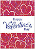 Valentine Hearts Greeting Card 966D-Y