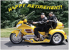Happy Retirement Greeting Card 974D-Y