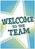 Welcome to the Team Greeting Card 180D-Y