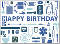 Medical Birthday Card 194U-Y