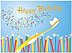 Magic Toothbrush Birthday Card 196U-Y