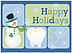 Dental Happy Holidays Card H1313U-A