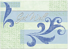 Get Well Greeting Card 182D-X