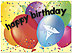 Medical Balloons Birthday Card A2070U-Y