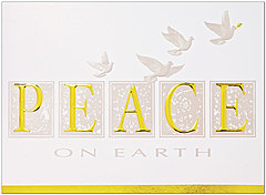 Peace Holiday Card H2176G-AAA