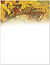 Maple Woods Thanksgiving Letterhead D2117L-B