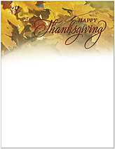 Maple Woods Thanksgiving Letterhead D2117L-B