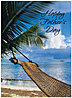 Father's Day Beach Card A3060U-Y