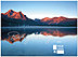 Mountain Lake Logo Card D3085U-V