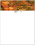 Pumpkin Letterhead D3110L-B