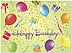 Dental Party Birthday Card D4096U-Y