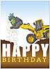Dozer Surprise Birthday Card D4106U-Y