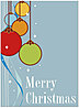 Christmas Cascade Card H4237U-A