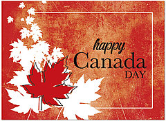 Happy Canada Day Card D5085U-Y