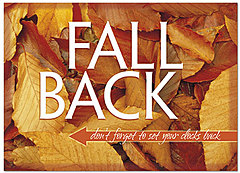 Fall Back Arrow Card D5091D-Y