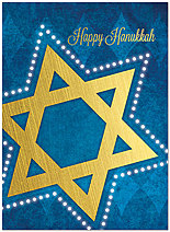 Hanukkah Star Card D5210U-A