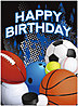 Have a Ball Birthday Card A5046U-Y