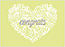 Filigree Heart Congrats Card A5057U-X