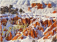 Capitol Reef Holiday Greetings H5197U-AA