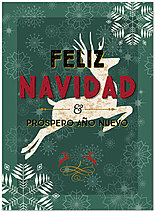 Feliz Navidad Card D6169U-A