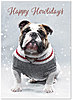 Happy Howlidays Card D6170D-A