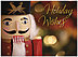 Nutcracker Holiday Card D6168U-A