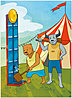 Bull & Bear Greeting Card A6030U-Y