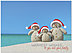 Tropical Snowmen Holiday Card H7169U-A