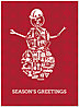 Construction Snowman Holiday Card D7182U-A