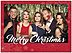 Red Christmas Photo Card D7188U-4B