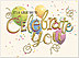 Celebrate You Birthday Card A7004G-W