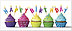 Bright Cupcakes Birthday Card A7024L-Y