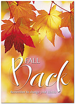 Fall Back Leaves Card D8076D-Y