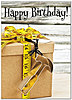 Construction Gift Birthday Card D8079D-Y