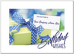 Birthday Wishes Name Card D8157U-V