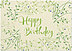 Birthday Wreath Card A8034KW-X
