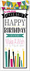 Pennant Policy Birthday Card A8038L-Y