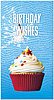 Cupcake Sparkler Birthday Card A8039T-Z