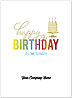Rainbow Birthday Name Card D8158U-4W