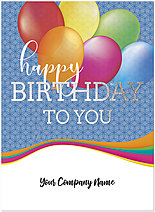 Select a verse or write your own. Balloons Name Card D8160U-4W